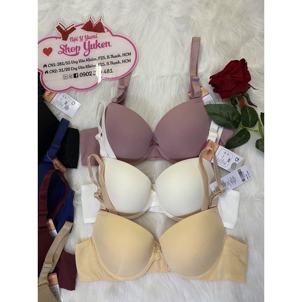 ♥️ Áo Lót Nữ ♥️  Áo Ngực Dày Siêu Độn 5cm 3 móc cài hàng Chính Hãng Mút Dày Nhiều abc74.ab18 | BigBuy360 - bigbuy360.vn