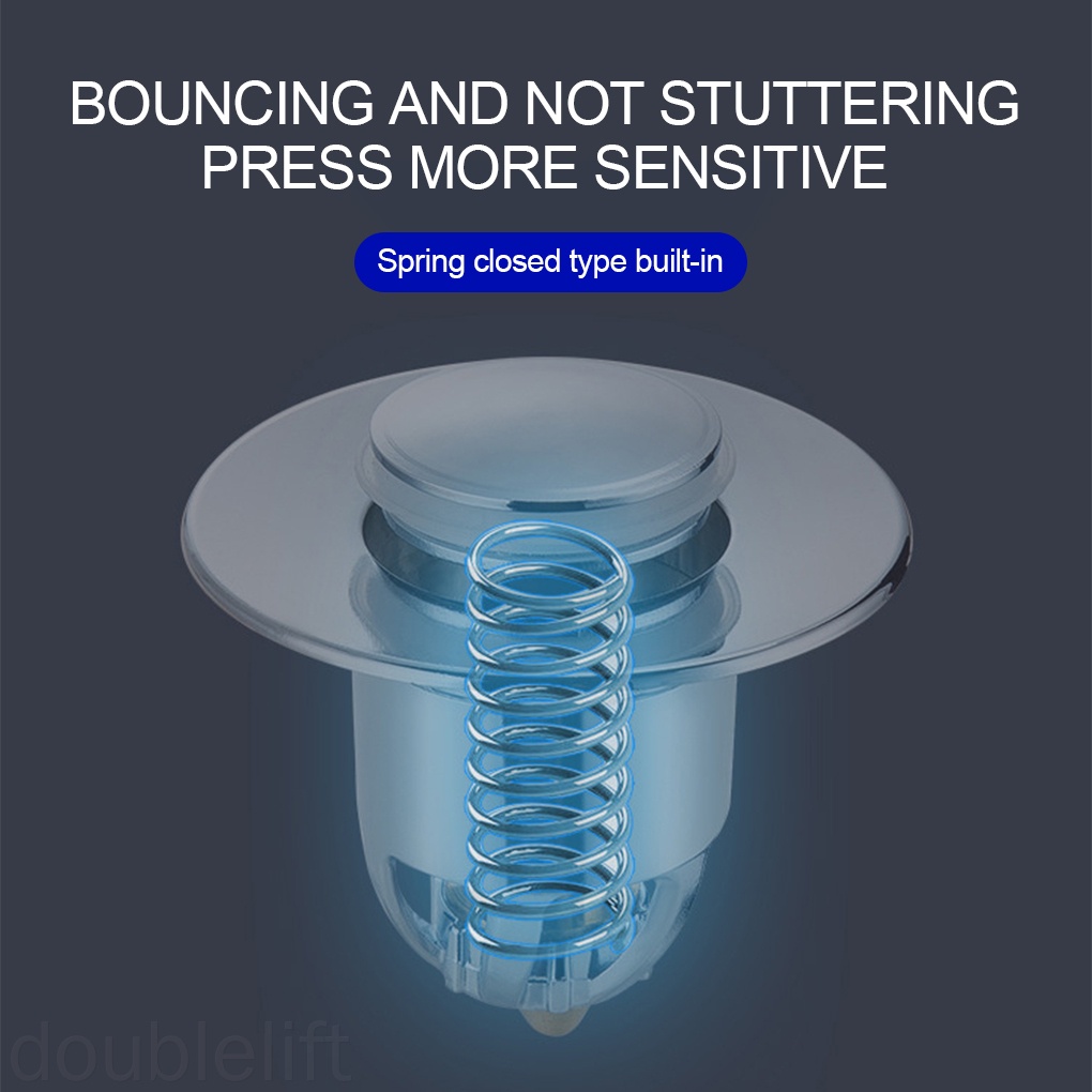 Nắp Lọc Rác Bồn Rửa Chén / Phòng Tắm Bằng Nhựa Chống Tắc Nghẽn Tiện Dụng Cho Nhà Bếp