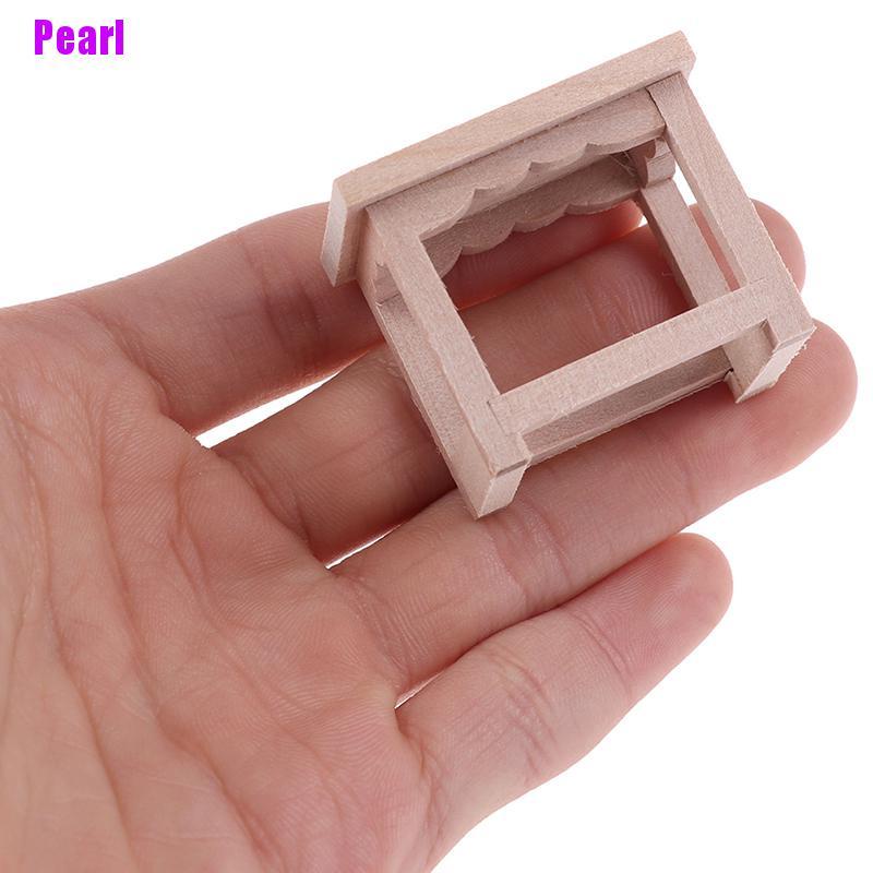 Giá Đỡ Chai Bia Mini Bằng Gỗ Tỉ Lệ 1 / 12 Cho Nhà Búp Bê