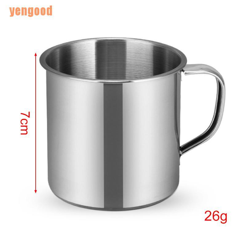 Bộ 6 Cốc Uống Cà Phê Bằng Thép Không Gỉ Tiện Dụng Cho Hoạt Động Ngoài Trời