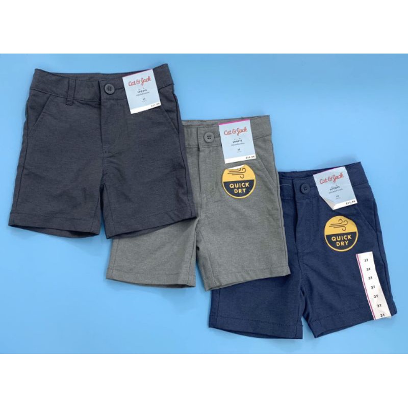 Quần Short Cat &amp; Jack Quick Dry Bé Trai 1-5y