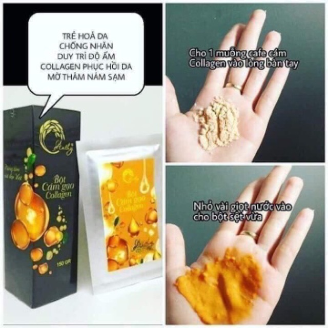 Bột Cám Gạo Collagen