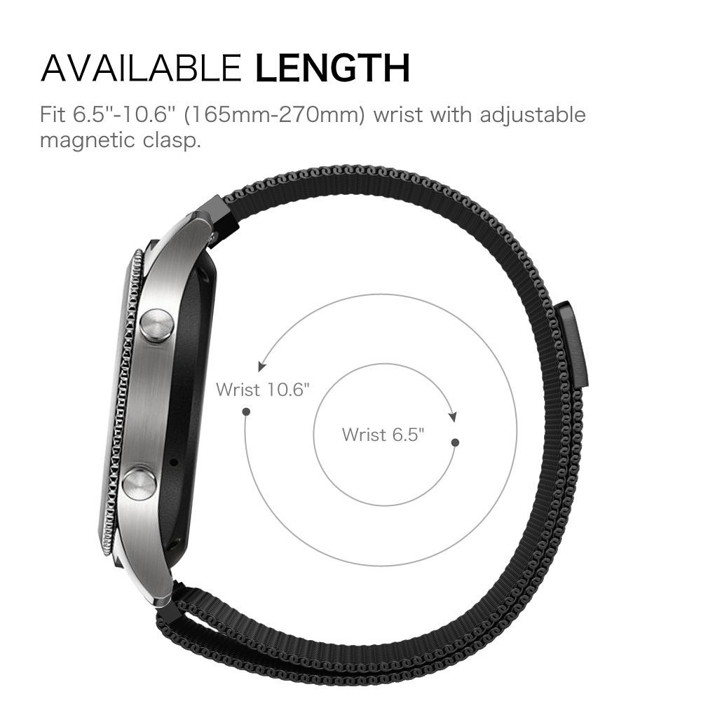Dây đeo Milanese Loop cho đồng hồ thông minh Huawei Watch GT 2 2e