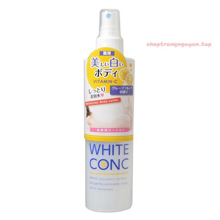 XỊT KHOÁNG WHITE CONC 245ml