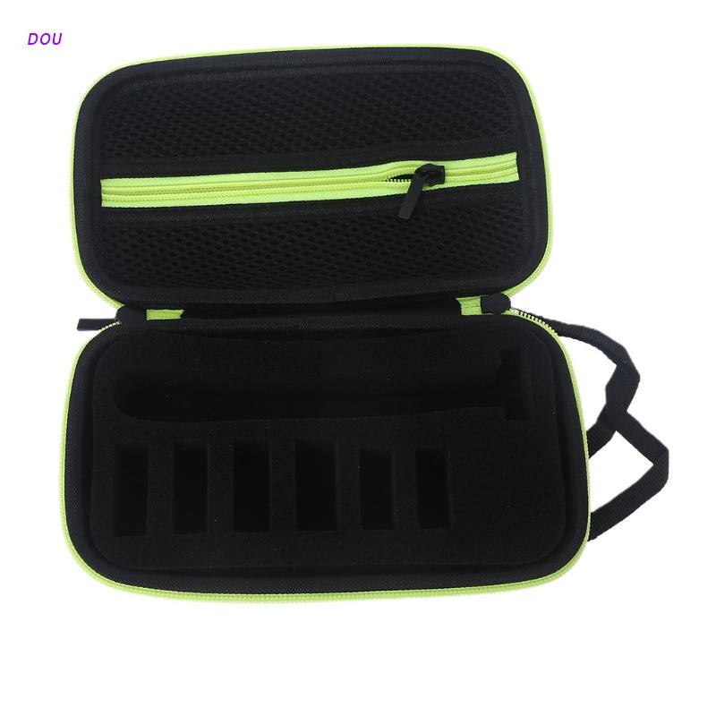 DOU For Phi-lips One-Blade Black Razor Hard Case  Storage Bag Protective Bag