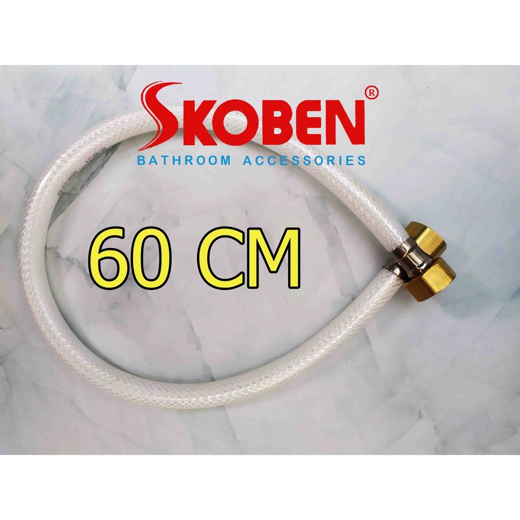 Vòi rửa bát lạnh SKOBEN sus304 ống lò xo xoay 360 độ