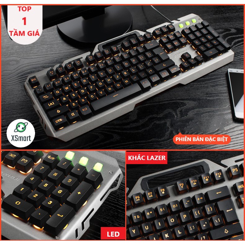 Bàn Phím Giả Cơ Cao Cấp T21 Gaming Pro Led Siêu Đẹp, Bấm Siêu Êm, Chiến Mọi Tựa Game PUBG, Đột Kích | BigBuy360 - bigbuy360.vn
