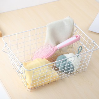 giỏ sắt có quai đựng đồ tiện dụng