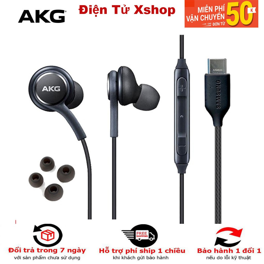 [CHÍNH HÃNG]  Tai nghe Samsung akg note 10 type c, tai nghe điện thoại Samsung chính hãng- Bh 12 tháng lỗi 1 đổi 1