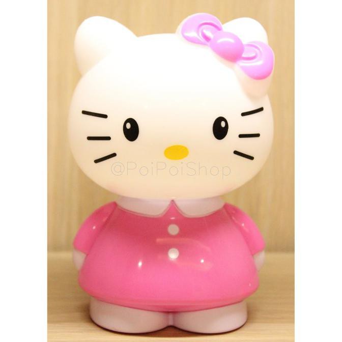 Đèn Ngủ Led Hình Hello Kitty Dễ Thương Điều Khiển Từ Xa Cho Bé