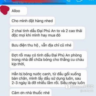 Tinh dầu thực vật Đại Phú An 15ml