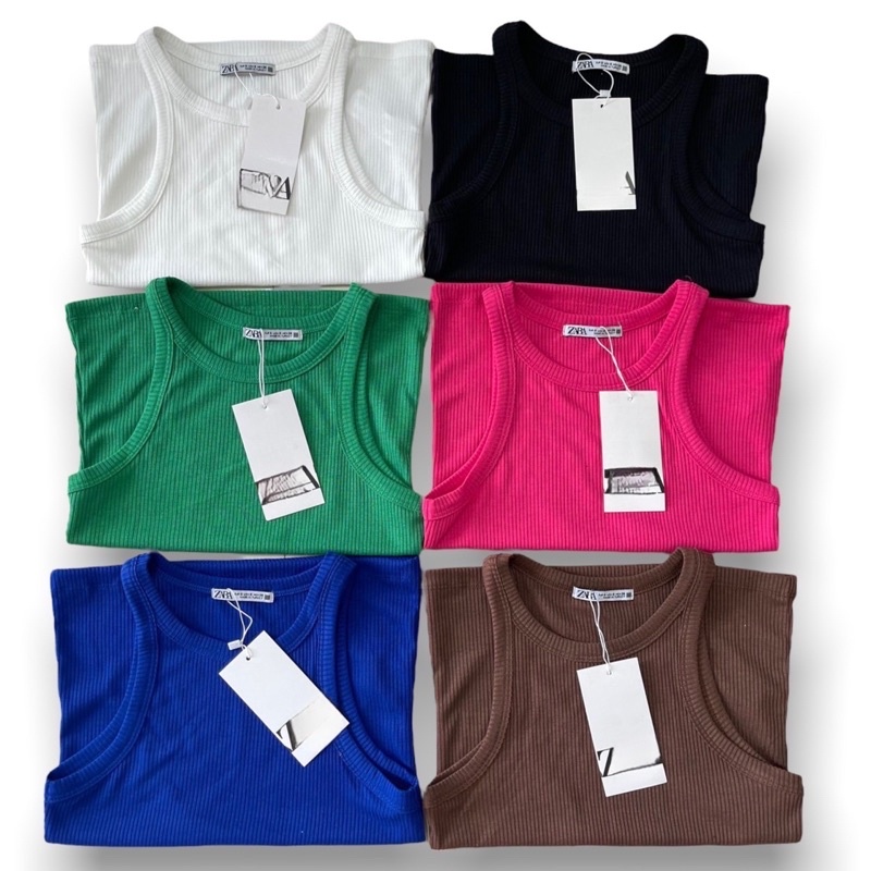 Áo ba lỗ nữ dáng dài, áo thun tanktop body form dáng dài  ZR nhiều màu xịn xò