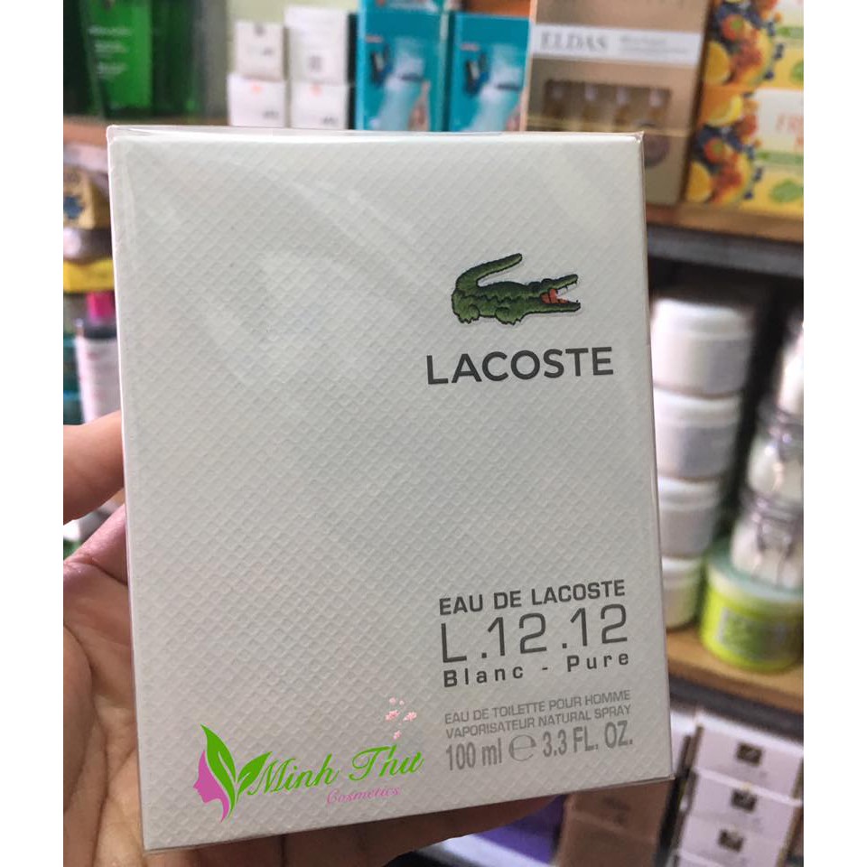 Nước Hoa Nam Lacoste Eau de Lacoste L.12.12 Blanc EDT 100ml