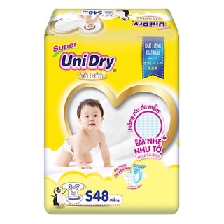 Bỉm unidry / tã dán unidry s48 / m42 / l38 / xl34