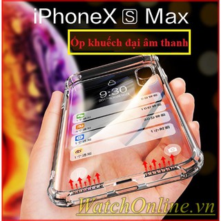 Ốp silicon 6d khuếch đại âm thanh dành cho iphone 11 / iphone 11 pro / iphone 11/ iphone 11 pro max ...