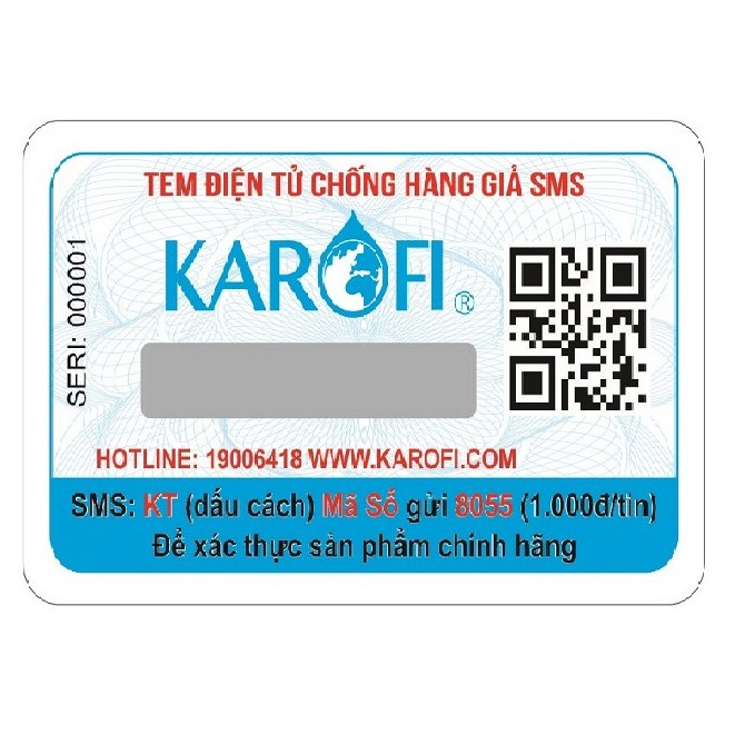 Máy Lọc Nước Karofi Tiêu Chuẩn 2018, 9 cấp lọc - N-e119/U có đèn UV