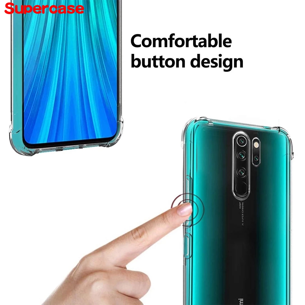 Bao Da Nắp Gập Trong Suốt Cho Xiaomi Mi Poco F2 Pro Redmi 9c 9a 9 3s Pro 2s 10x 5g Note 9s 9 Pro Max 8 8a 7a K30 K20 Pro