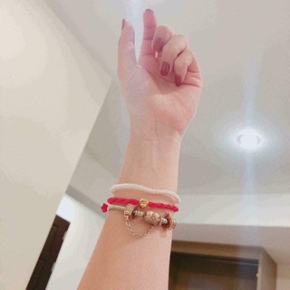 Vòng Chỉ Đỏ Bi Vàng Thái Lan