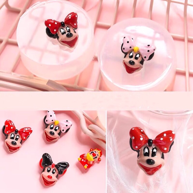 Khuôn in silicon 3D mẫu mới làm nail tết mẫy micky thần tài tết