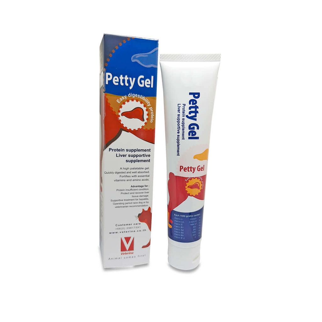 Gel ăn bổ sung chất dinh dưỡng cho chó mèo - Petty Gel 85g