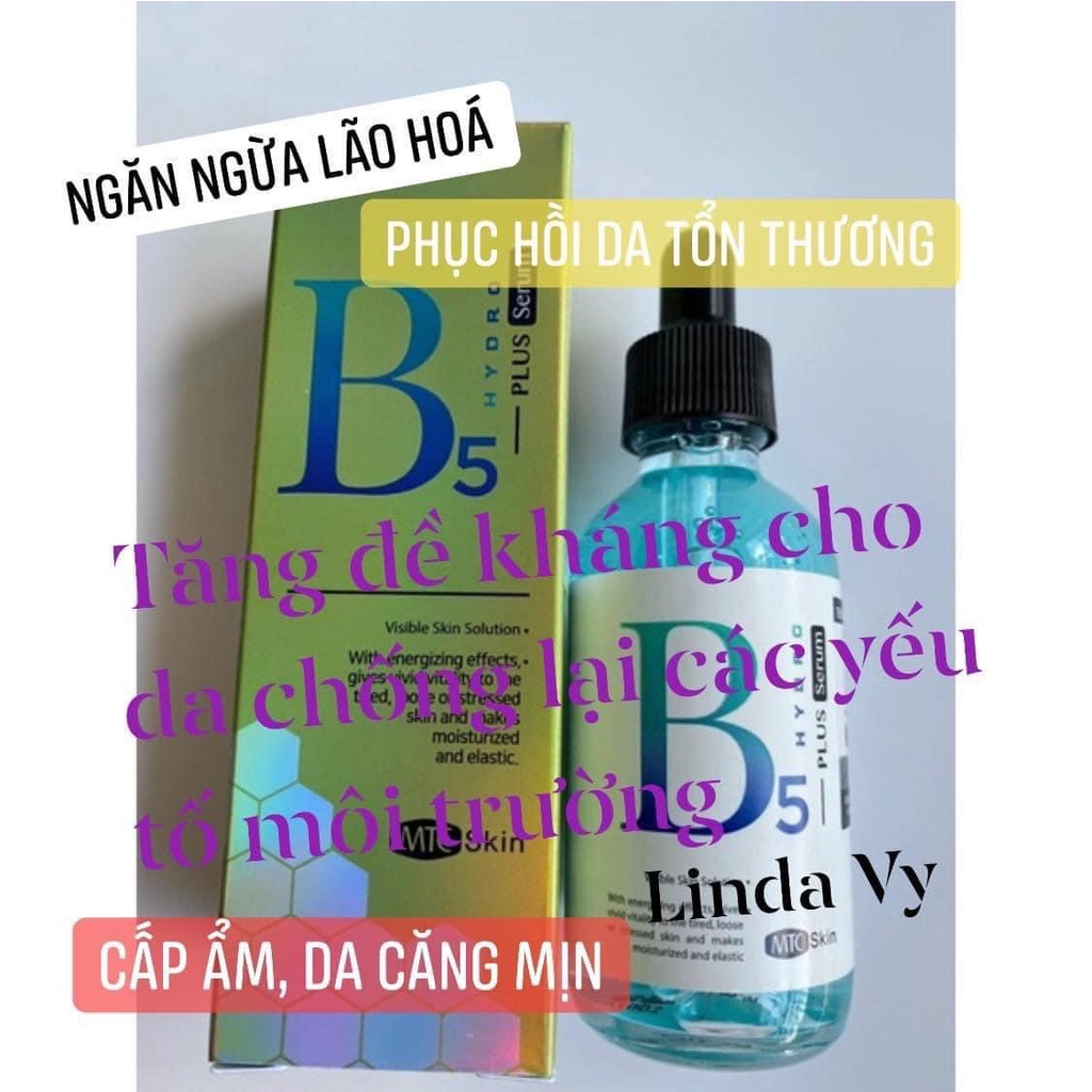 Serum Hydro B5 Phục Hồi - Serum Vitamin C Làm Trắng Da - Serum HA Cấp Ẩm, Căng Bóng Chính Hãng MTC Skin Hàn Quốc
