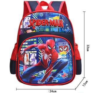 Ba lô cho bé trai siêu nhân người nhện Spiderman cho bé mẫu giáo 1-5 tuổi