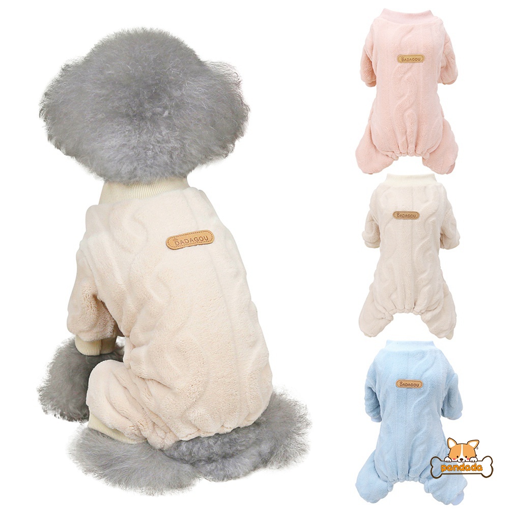 Áo liền quần MùA Đông Cho Thú Cưng  3 MàU)