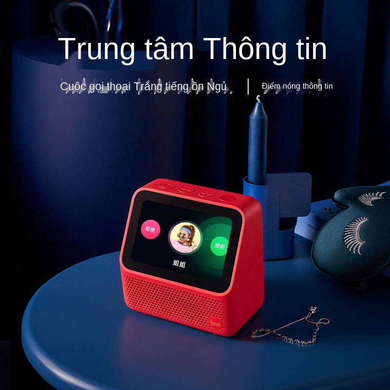 Tmall Genie CCMINI màn hình thông minh album ảnh điện tử loa Bluetooth âm thanh nhà robot đồng hồ báo thức nhỏ