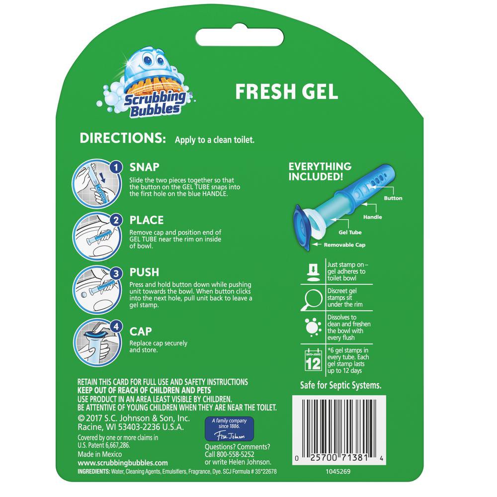 Gel diệt khuẩn, khử trùng, tạo mùi thơm cho toillet Scrubbing Bubbles