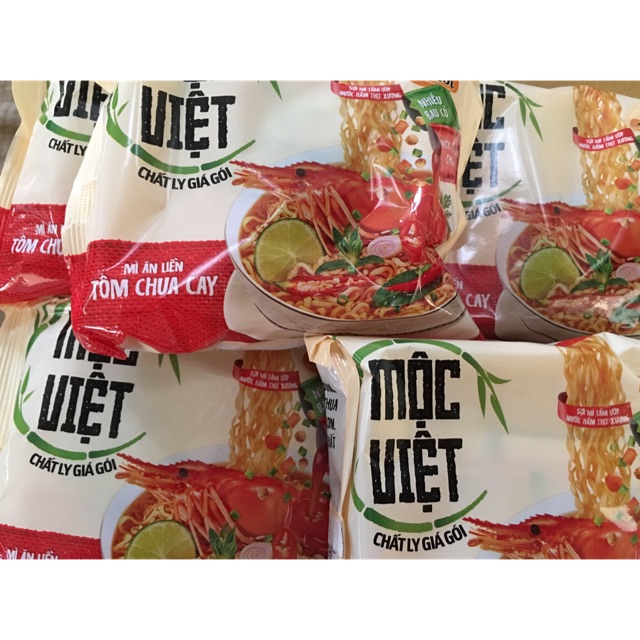 10 GÓI MỲ TÔM CHUA CAY MỘC VIỆT