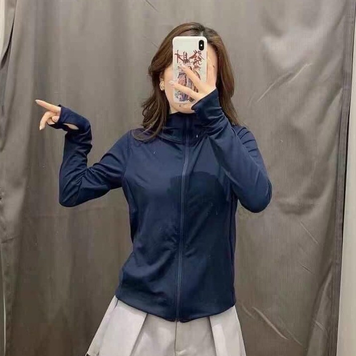 [HÀNG XUẤT DƯ] Áo Chống Nắng Uni NỮ [CÓ TÚI CUỘN] Chống Tia UV Hàng Xuất Dư-chất thông hơi chống nắng cực tốt | BigBuy360 - bigbuy360.vn