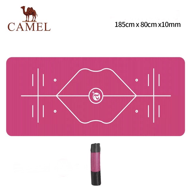 Thảm định tuyến chuyên dụng tập Yoga hiệu Camel Auth 100%