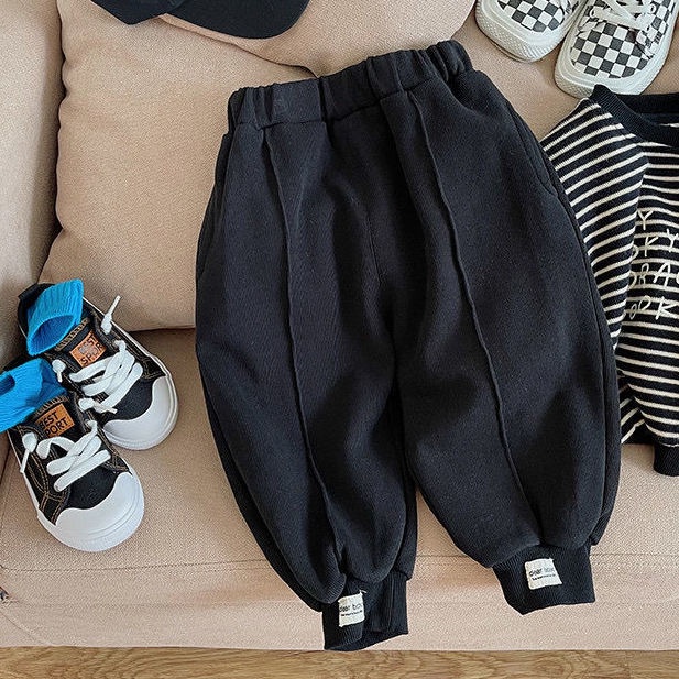 Set Đồ Thể Thao 2 Món Gồm Áo sweater Cổ Tròn Dáng Rộng Và Quần Legging Thời Trang Mùa Thu Mới Cho Bé Trai