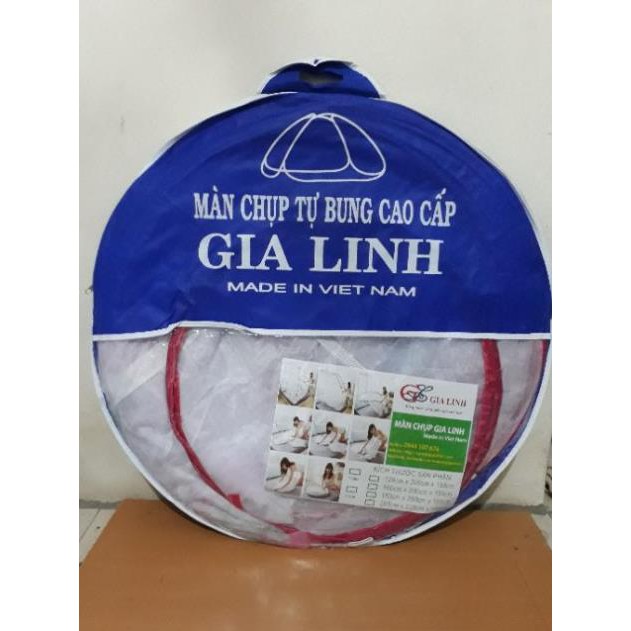 Màn Chụp Tự Động - Màn Tự Bung 1m6- 1m8-2m Cao Cấp Hàng Đẹp,Mắt Nhỏ Bảo Hành 1 Năm