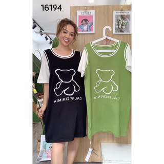 Đầm suông BIGSIZE len G- 16194
