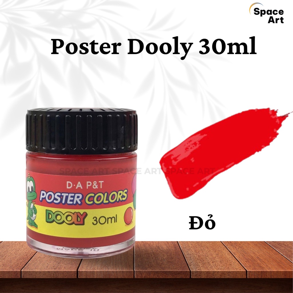 Màu POSTER DOOLY bán lẻ 10ml, 30ml