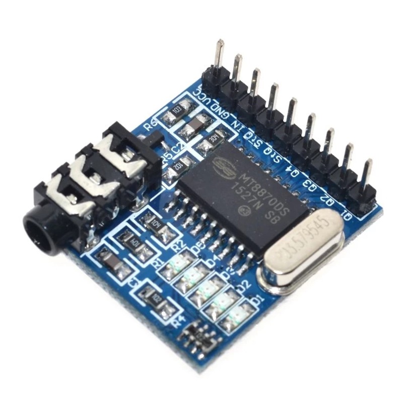 Set 1 / 2 Mô-Đun Điều Khiển Giọng Nói MT8870 DTMF MT8870 DTMF Cho Điện Thoại