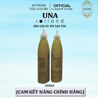 Dầu gội xả phục hồi una rolland ernergizing revitalizing 250ml*2