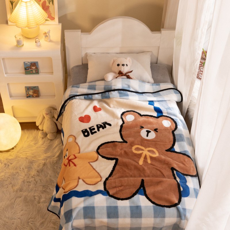 Chăn lông tuyết cho bé hình thú dễ thương mềm mịn Baby Dreams