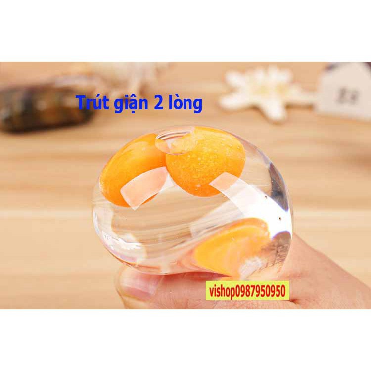 GUDETAMA SQUIShY trứng bóp trút giận 2 lòng cực đáng yêu mochi slime nhiều mẫu mới 2021