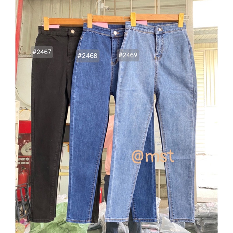 Quần Jeans Cạp Cao Hack Dáng Và Nâng Đủ Size Mông M2467-Violet