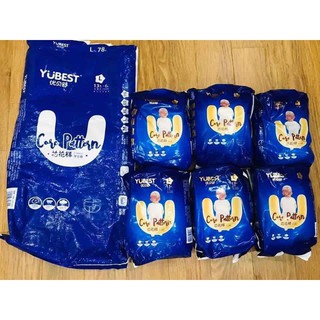 Bỉm Yubest Core Patter mẫu mới nhất nội địa Trung tã quần M84, L78, XL72