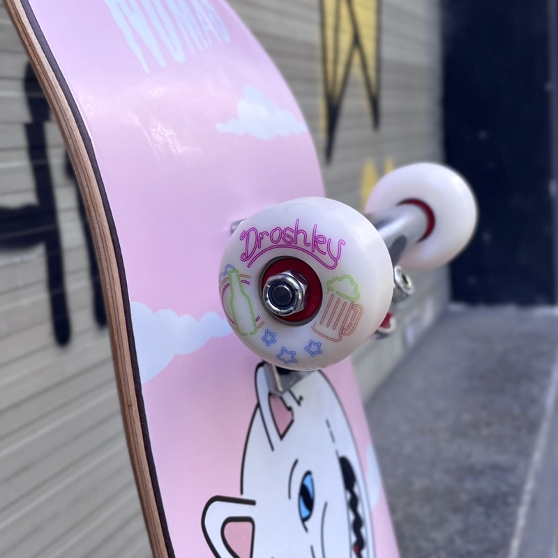 Ván Trượt Skateboard Chuyên Nghiệp Châu Âu- NOMAD PU$$Y LICKING CUSTOM COMPLETE 8.0