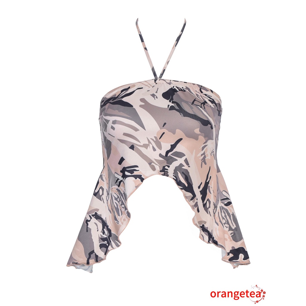 Áo ống hở lưng họa tiết rằn ri quyến rũ cho nữ | BigBuy360 - bigbuy360.vn