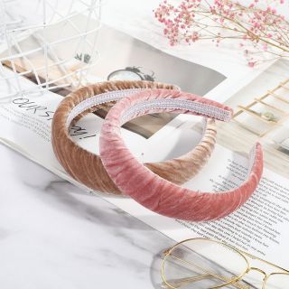 Băng đô nhung dúm dạng mấn cách tân cực xinh