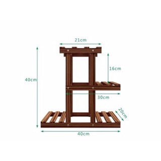 Kệ gỗ để cây cảnh nhiều tầng