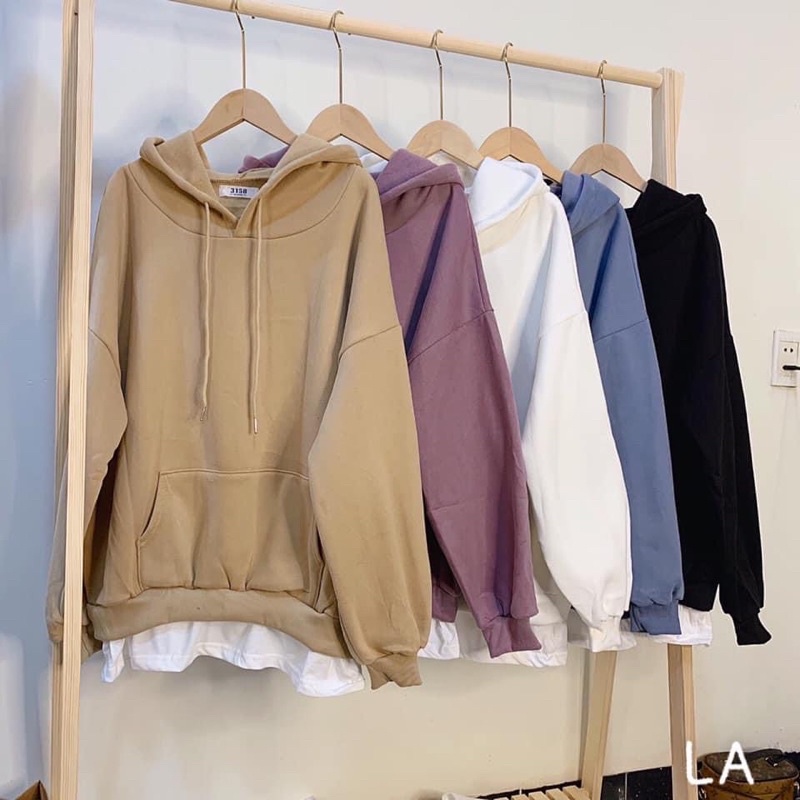 TL39 C4T5 Áo Nỉ Bông Hoodie Nam Nữ 3158 Quảng Châu Pha Vạt Siêu Dày Đẹp Có Mũ Rộng Form To Over Size