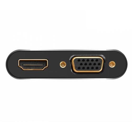 Cáp Chuyển Mini Displayport To HDMI & VGA Ugreen 20422 Màu Đen - Hàng Chính Hãng