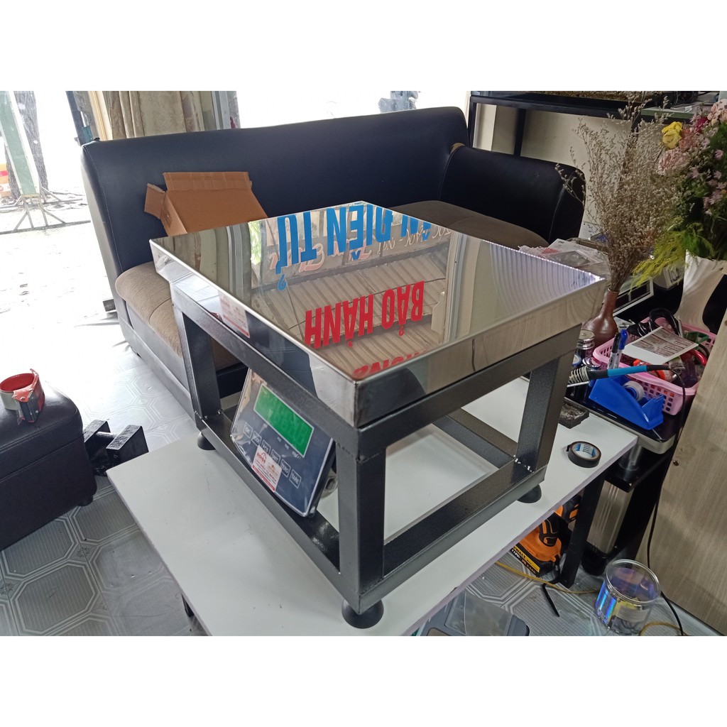 Cân điện tử 400Kg 500Kg kích thước 50*60cm - Chuyên cân phế liệu