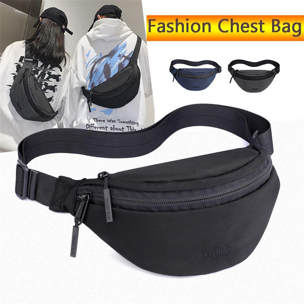 ORIENTLII Túi Đeo Hông Thể Thao Hình Quả Chuối Bằng Nylon Xu Hướng Mới
